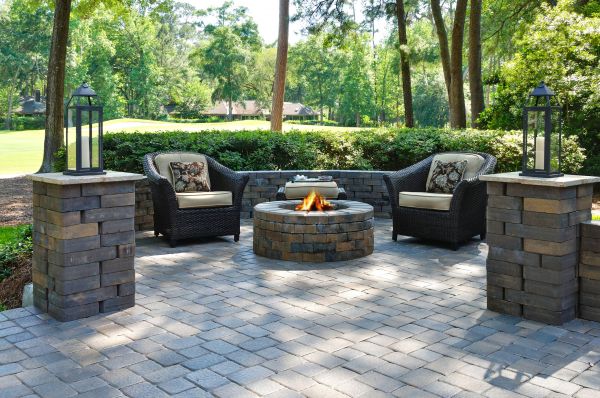 Fire Pit Installation in Joplin