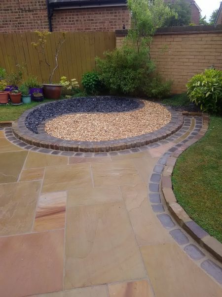 Sandstone Patio Installation in Joplin